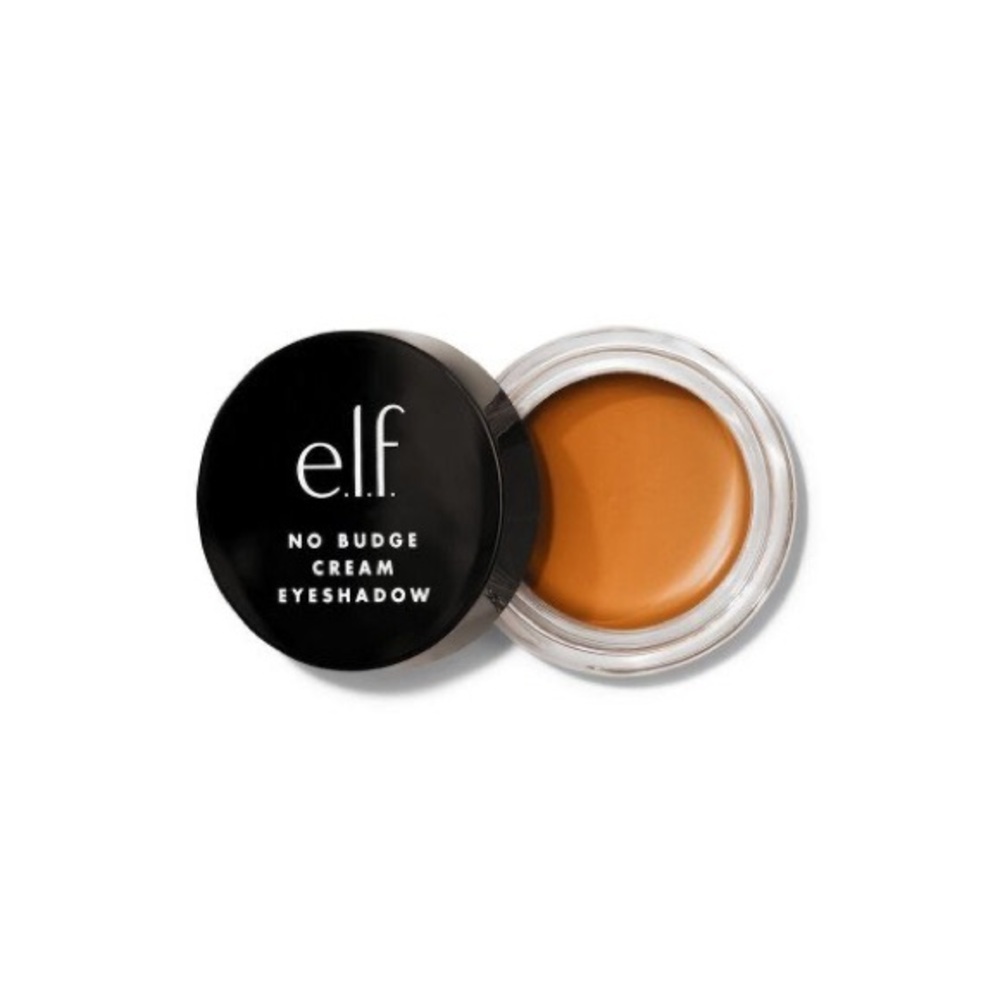 ELF No Budge Cream Eyeshadow Golden Rays Matte Light Orange NEW IN BOX